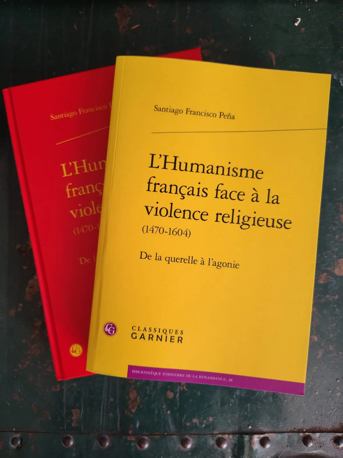 Presentación de libro, "El humanismo francés frente a la violencia religiosa. De la querella a la agonía (1470-1604)"
