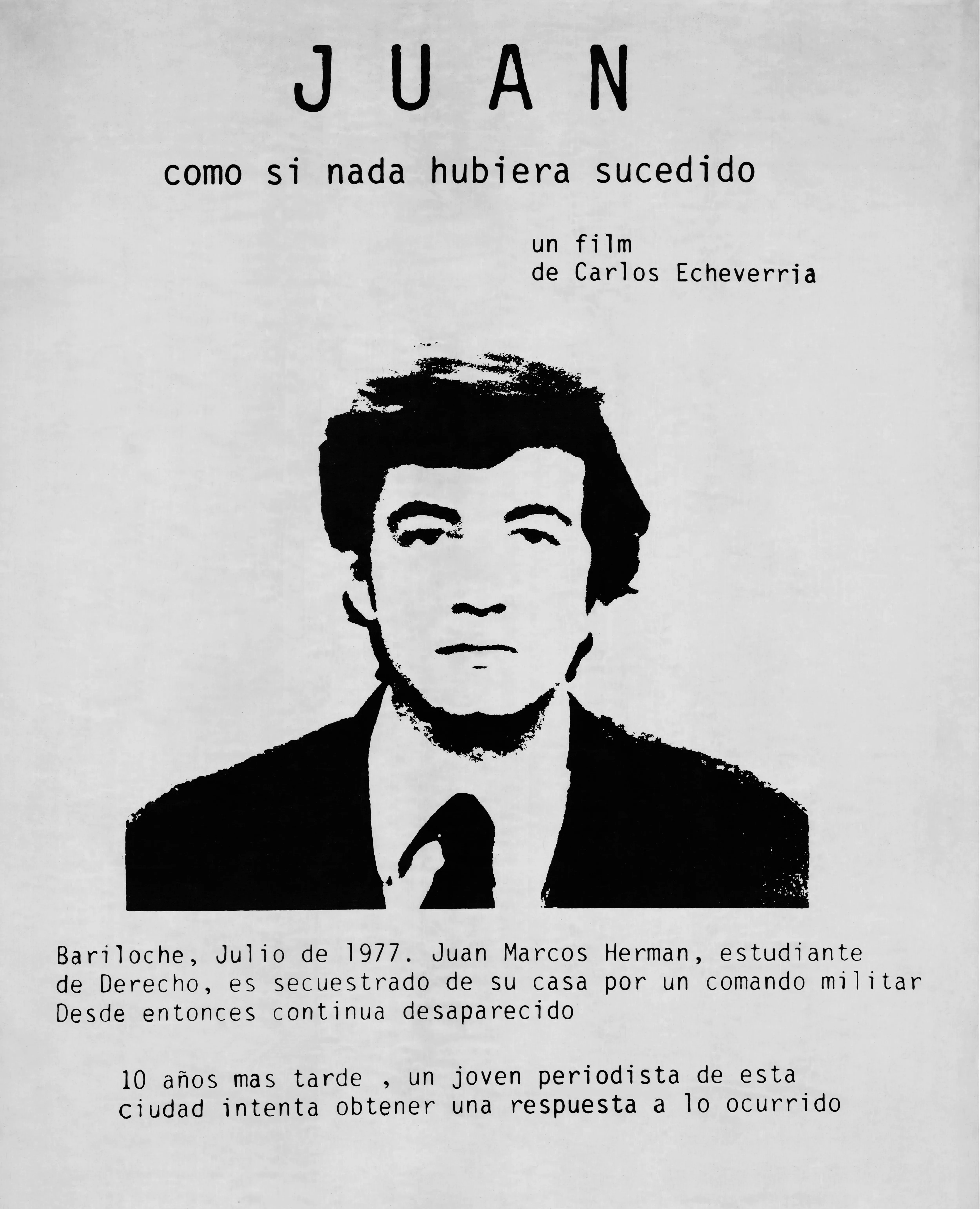 Juan, como si nada hubiera sucedido